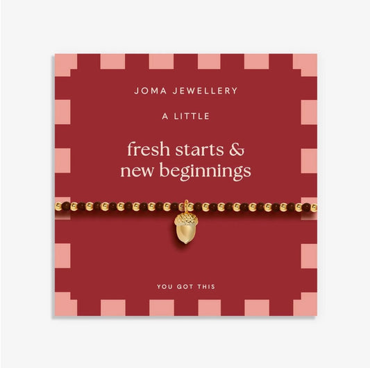 Joma Jewellery | A Little ‘fresh starts & new beginnings' Bracelet