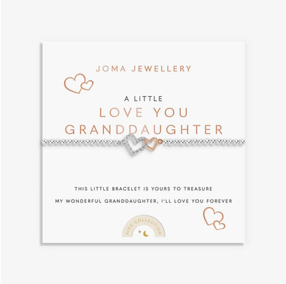 Joma Jewellery Kids | A Little 'Love You Granddaughter'