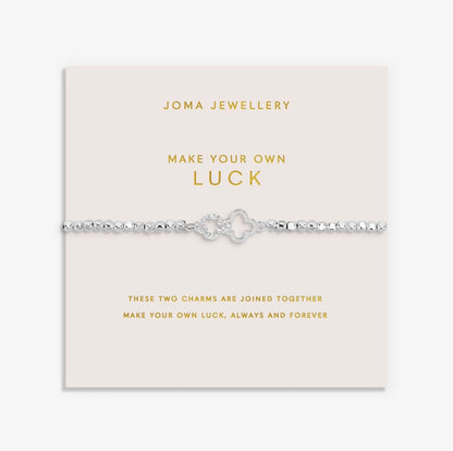 Joma Jewellery | 'Make Your Own Luck' Bracelet