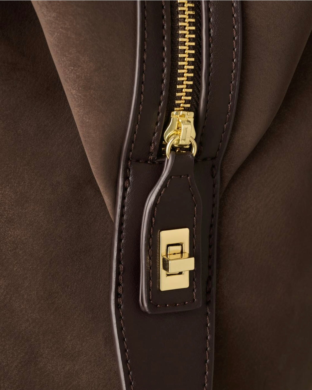 Katie Loxton | Bitter Chocolate Charlbury Suedette Cabin Bag