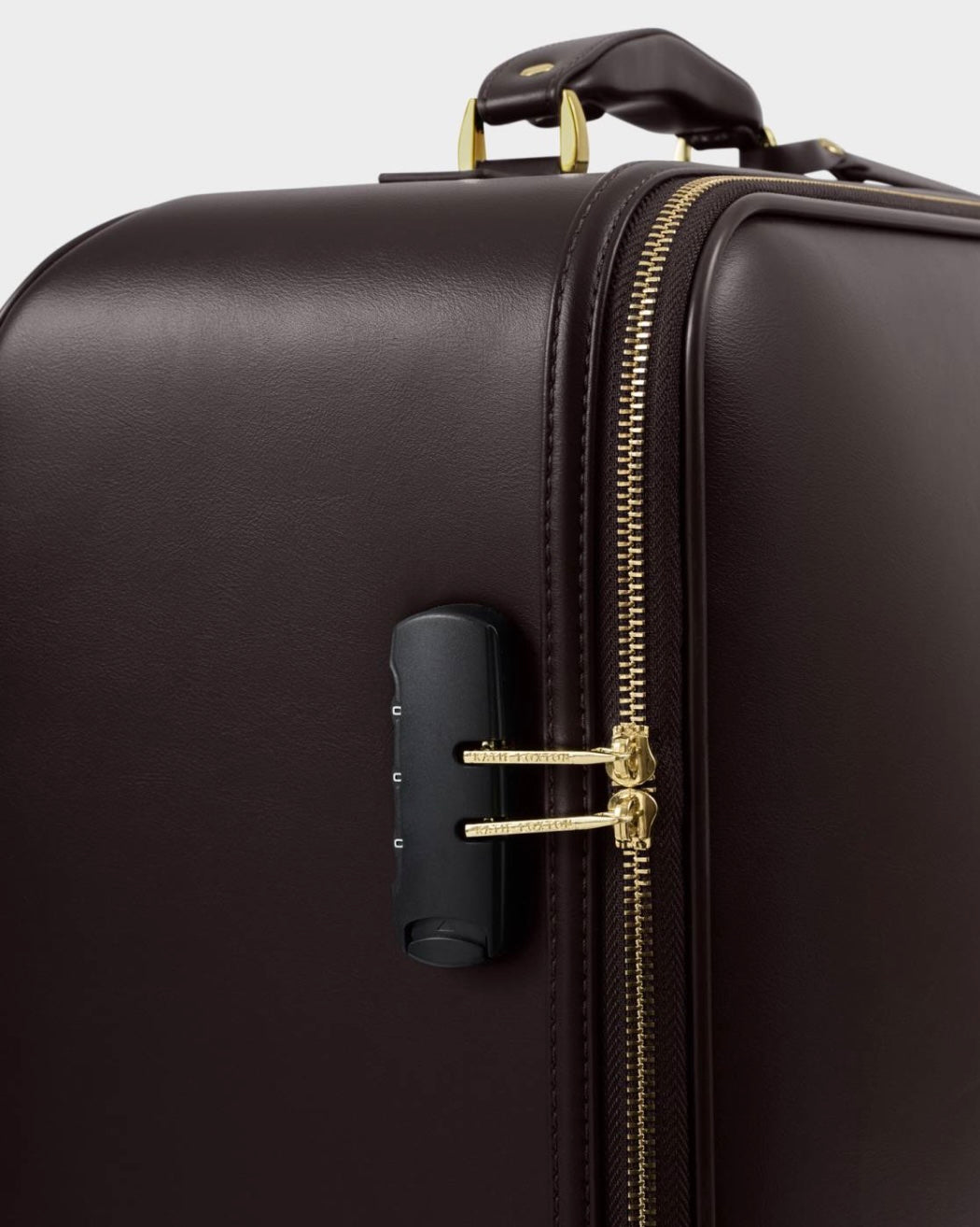 Katie Loxton | Bitter Chocolate Oxford Cabin Suitcase