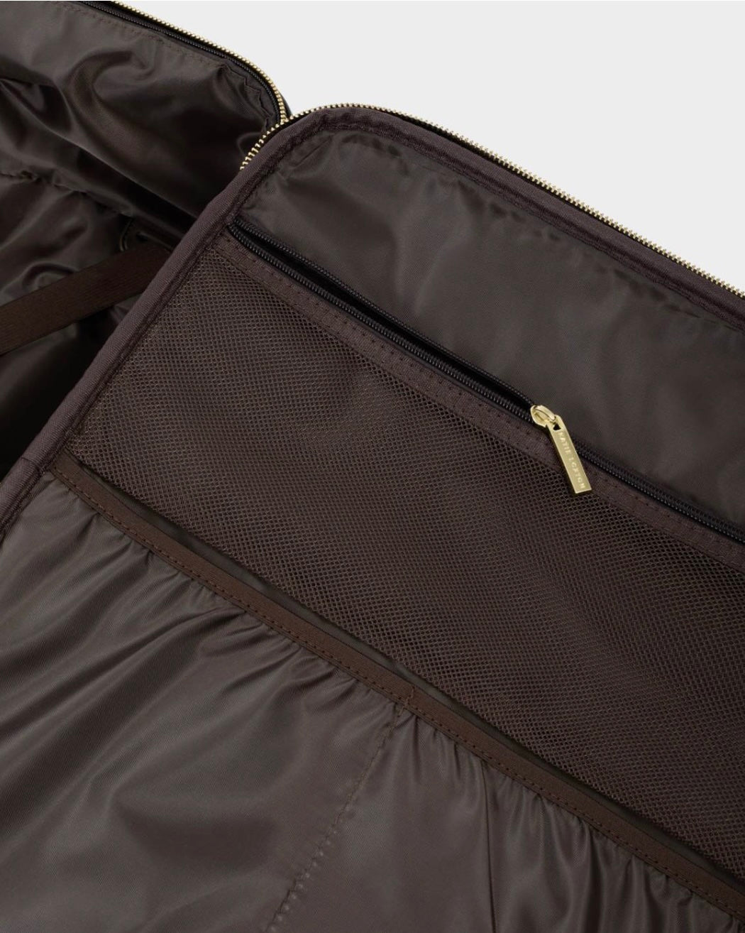 Katie Loxton | Bitter Chocolate Oxford Cabin Suitcase