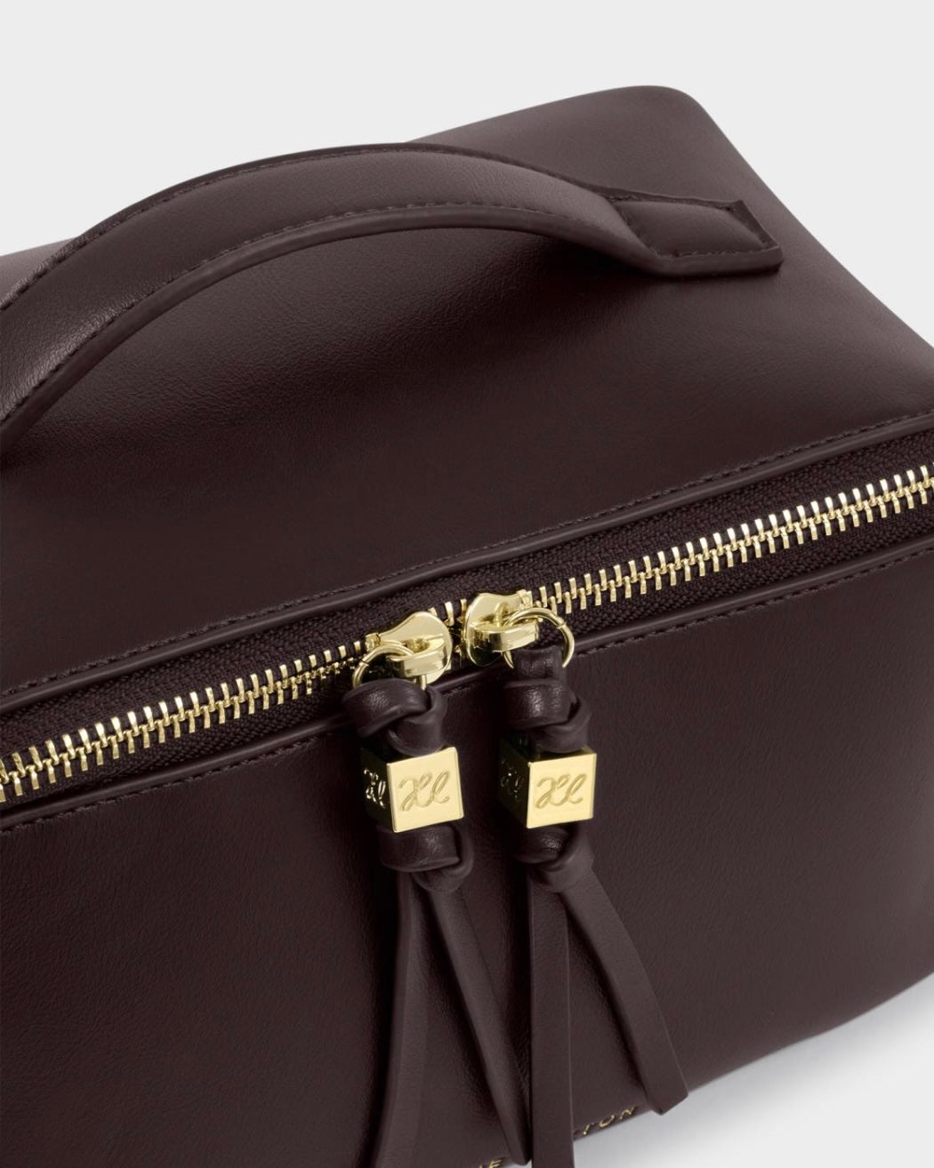 Katie Loxton | Bitter Chocolate Soho Medium Makeup & Wash Bag