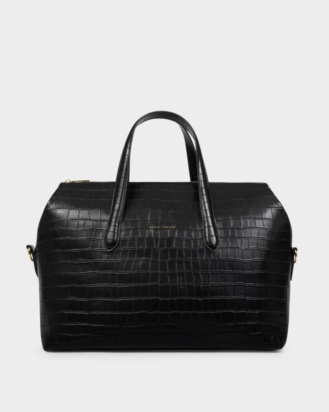 Katie Loxton | Black Faux Croc Milan Cabin Bag