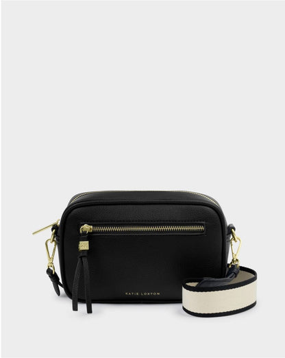 Katie Loxton | Black Lottie Crossbody Bag