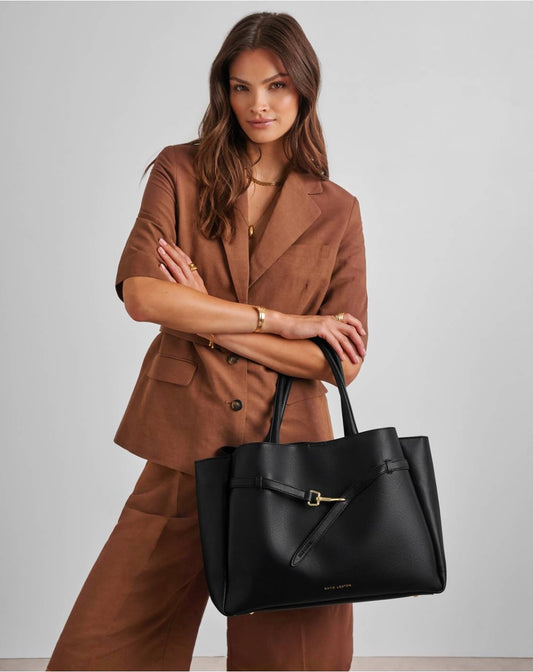 Katie Loxton | Black Maddie Work Tote Bag