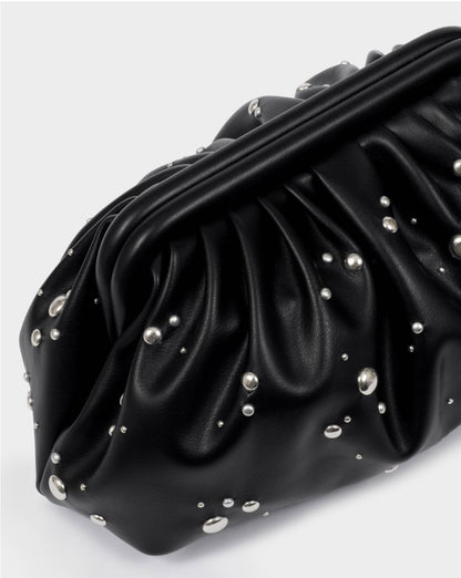 Katie Loxton | Black Paloma Studded Clutch
