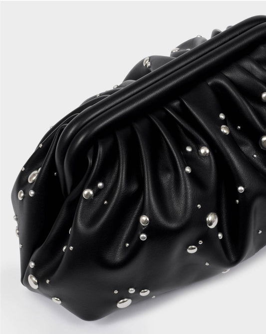 Katie Loxton | Black Paloma Studded Clutch