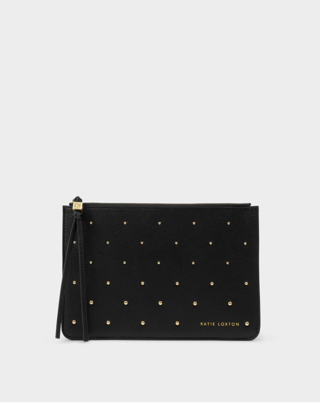 Katie Loxton | Black Tassel Studded Charm Pouch