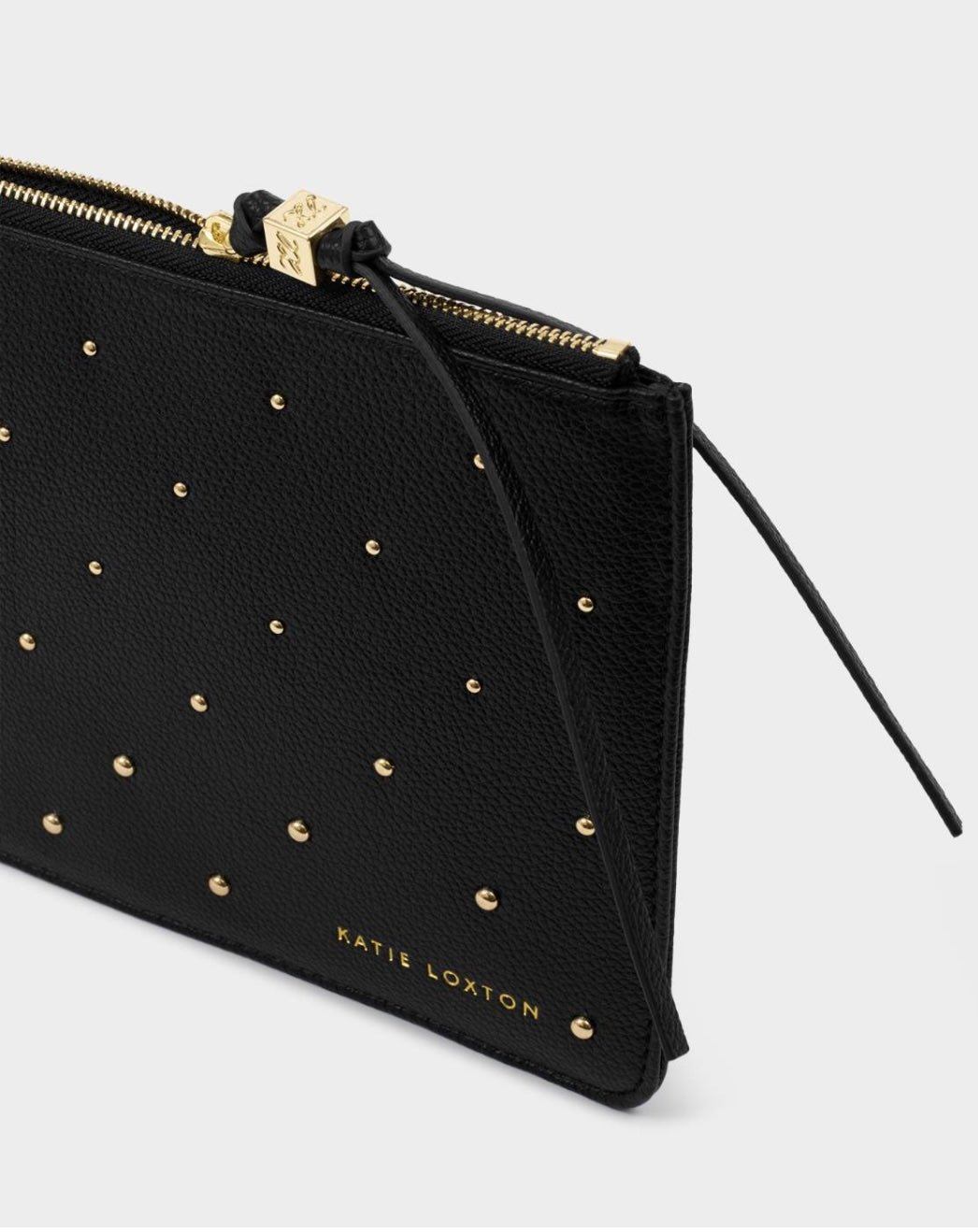 Katie Loxton | Black Tassel Studded Charm Pouch