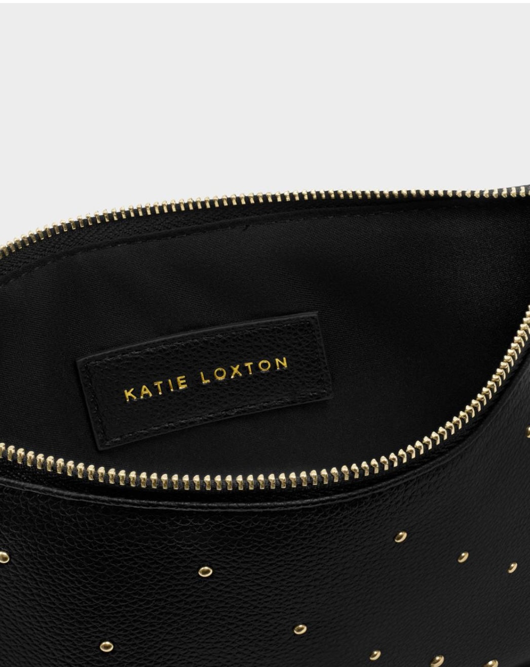 Katie Loxton | Black Tassel Studded Charm Pouch