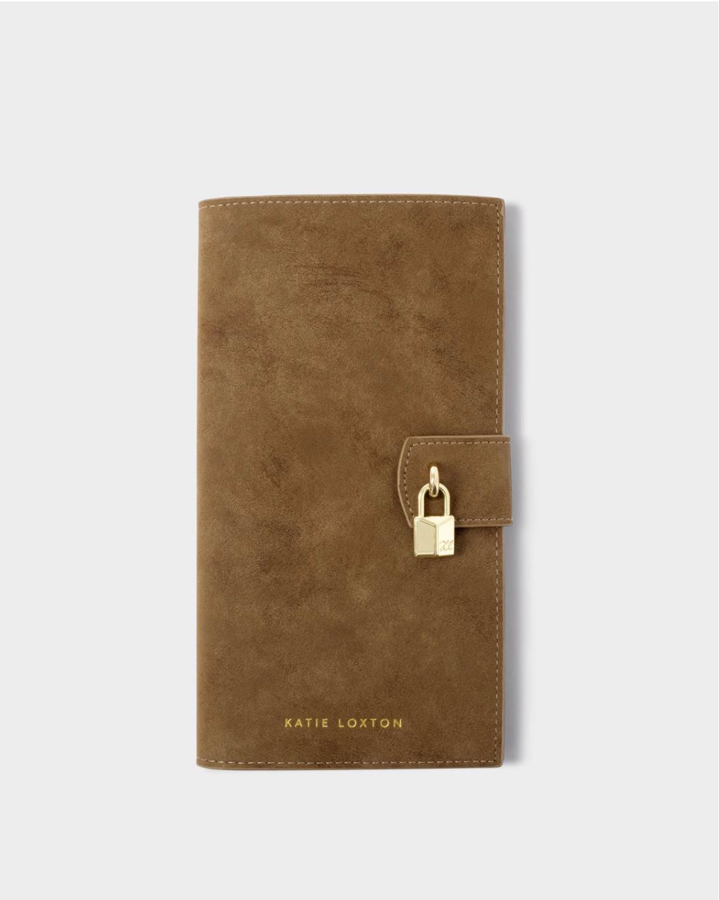 Katie Loxton | Caramel Charlbury Suedette Travel Wallet