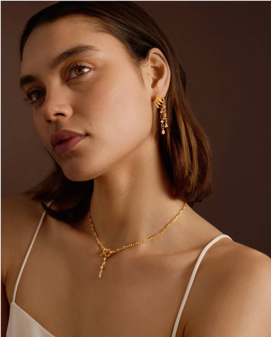Katie Loxton | Champagne Hour Waterproof Gold Necklace