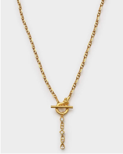 Katie Loxton | Champagne Hour Waterproof Gold Necklace