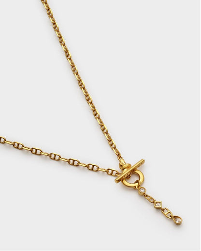Katie Loxton | Champagne Hour Waterproof Gold Necklace