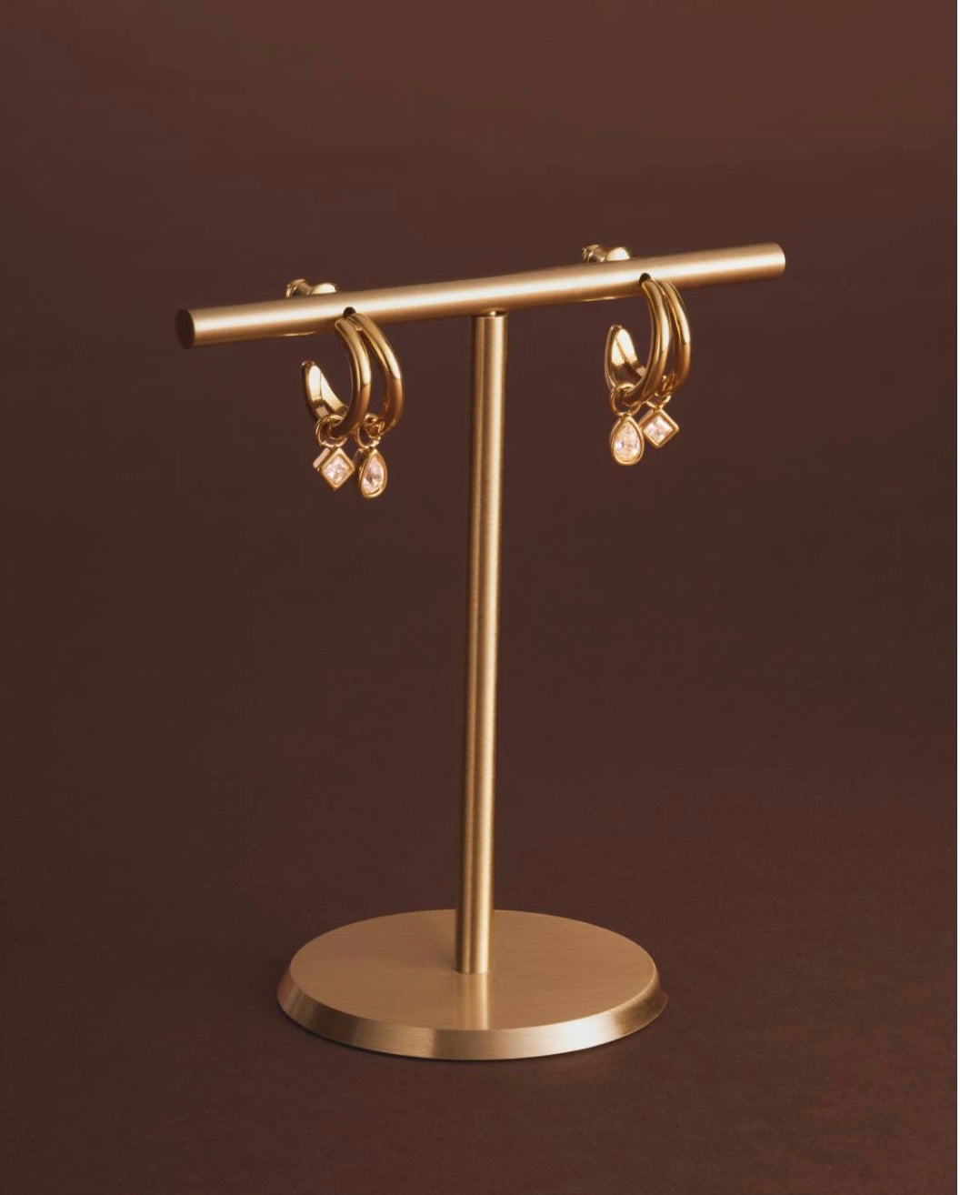 Katie Loxton | Champagne Hour Waterproof Gold Small Drop Earrings