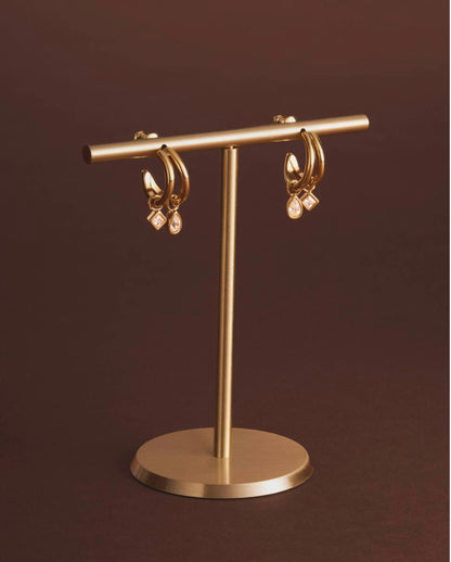 Katie Loxton | Champagne Hour Waterproof Gold Small Drop Earrings