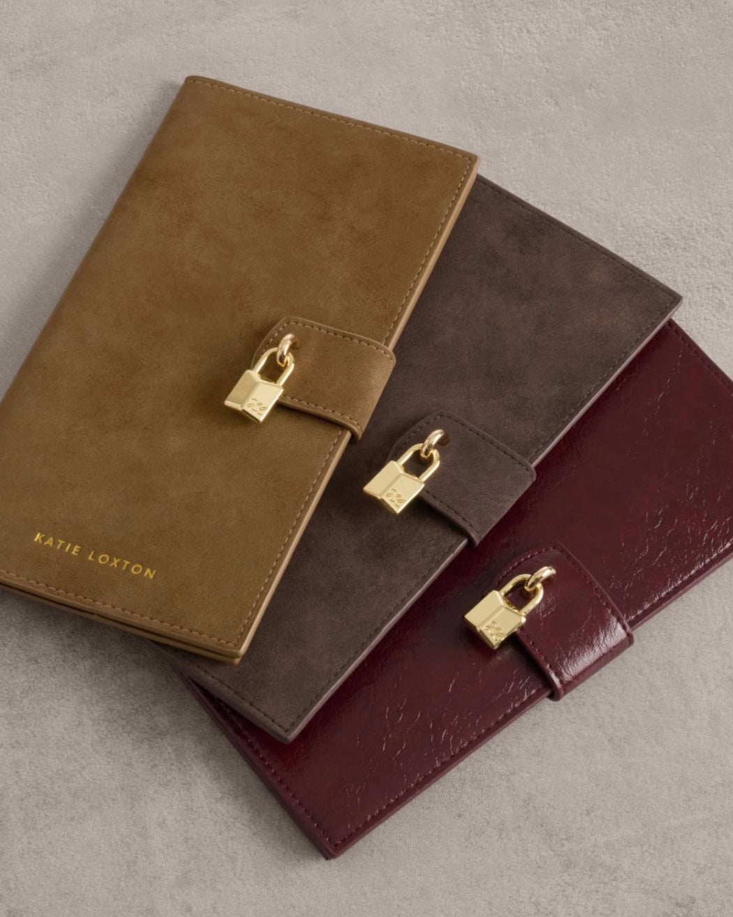 Katie Loxton | Cherry Charlbury Patent Crackle Travel Wallet