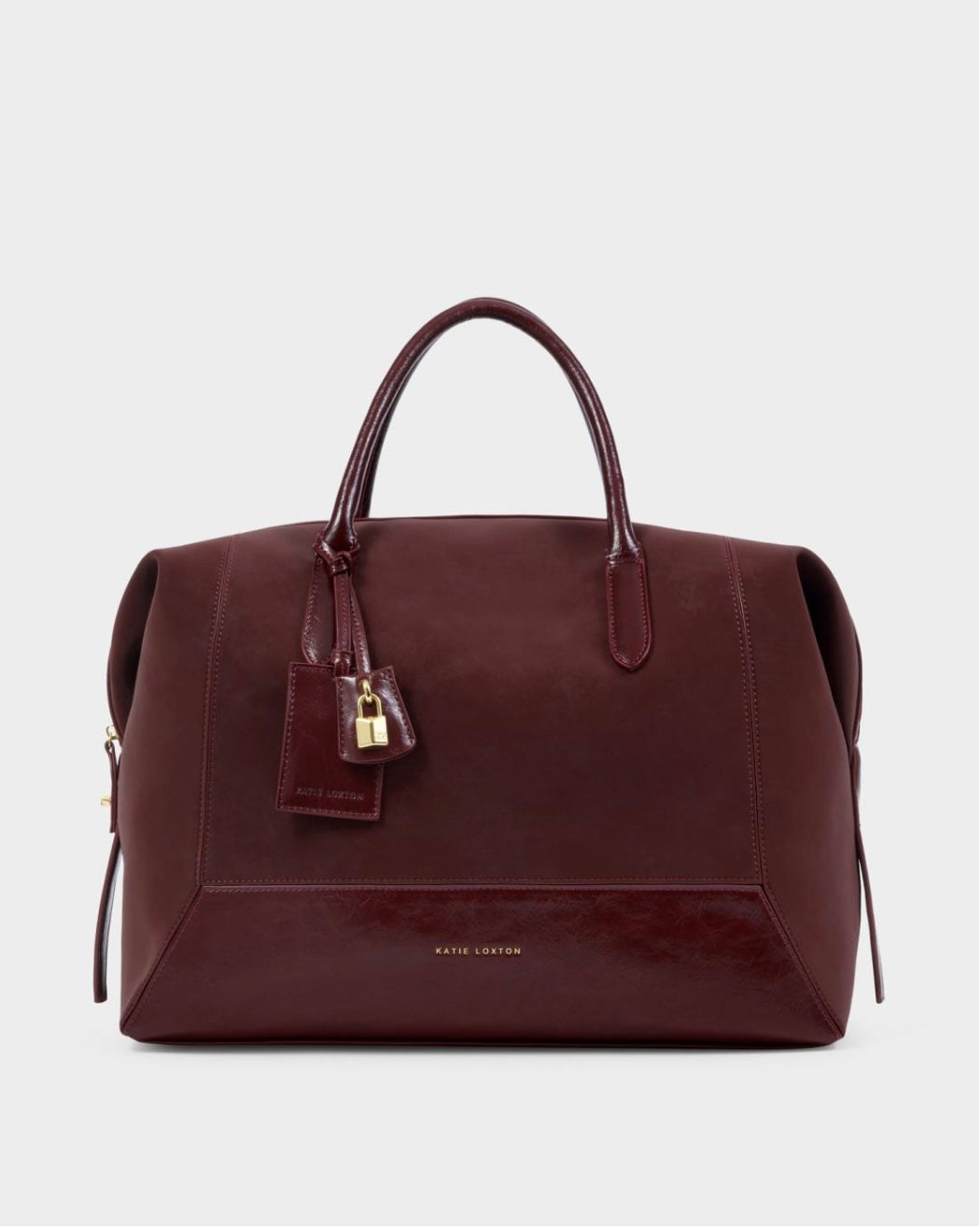 Katie Loxton | Cherry Charlbury Suedette Cabin Bag