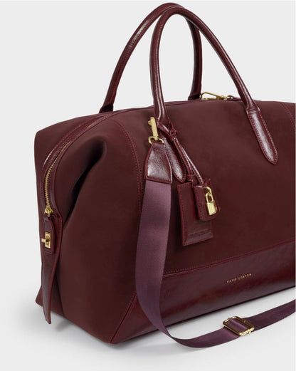 Katie Loxton | Cherry Charlbury Suedette Cabin Bag