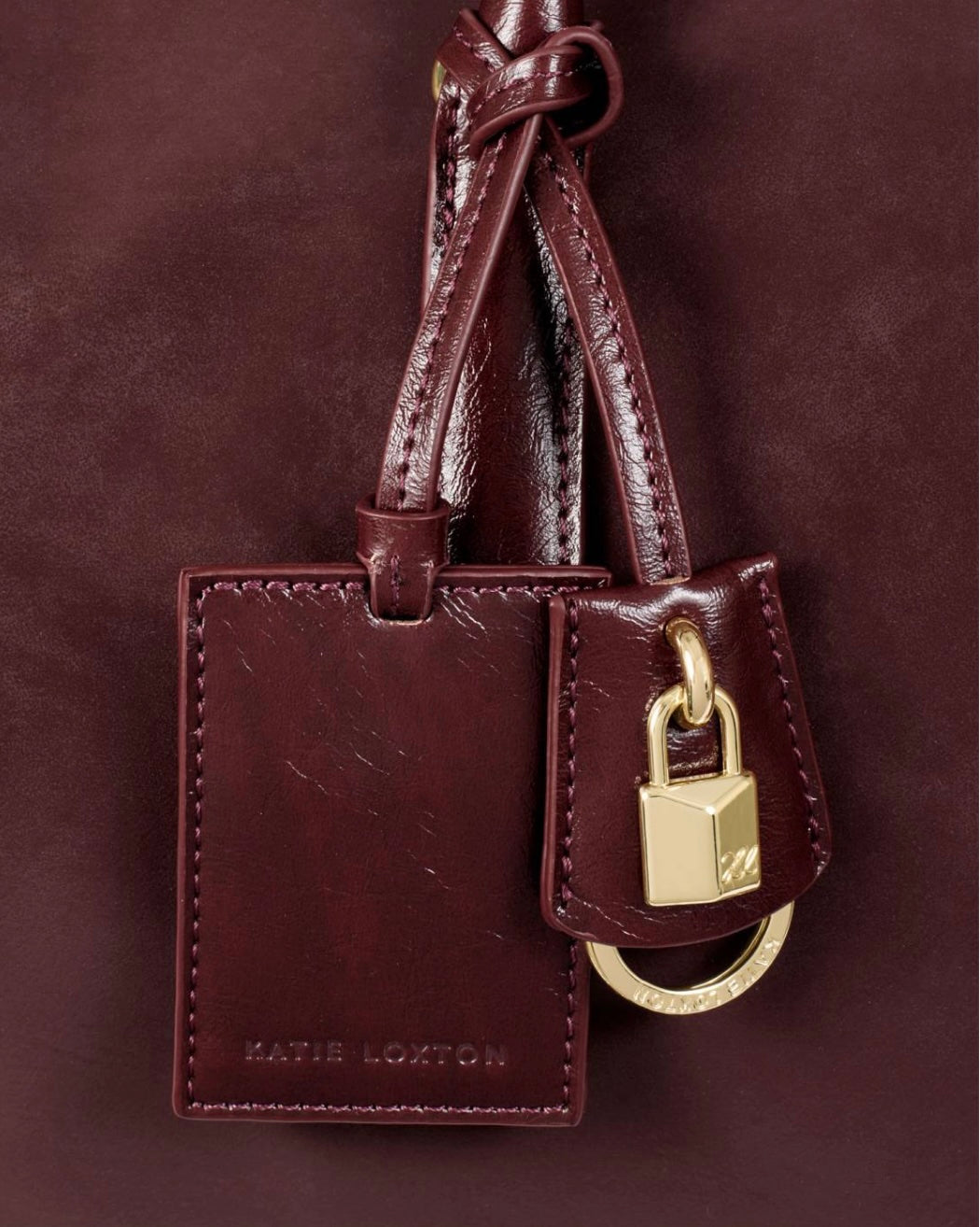 Katie Loxton | Cherry Charlbury Suedette Cabin Bag