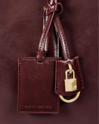 Katie Loxton | Cherry Charlbury Suedette Cabin Bag