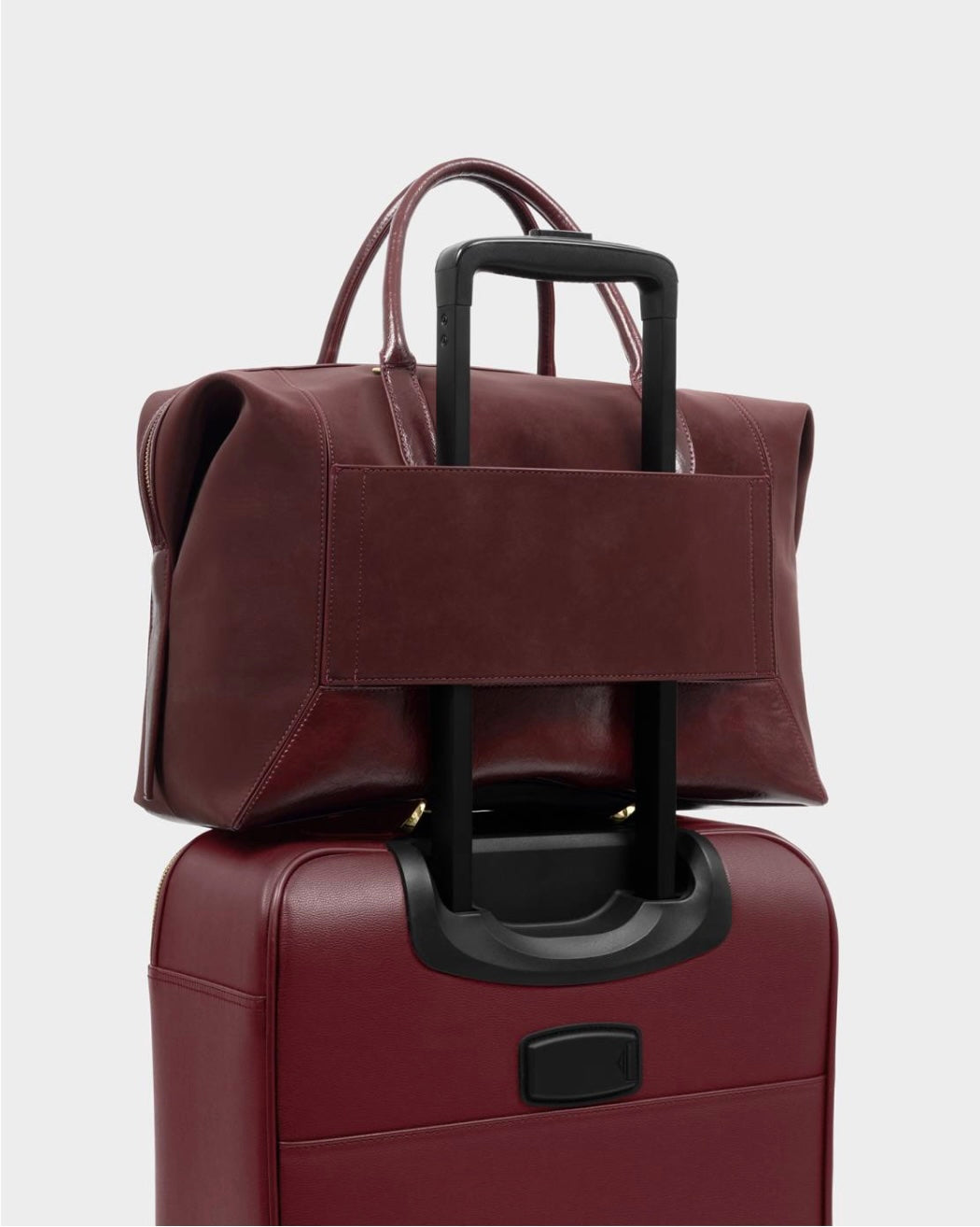 Katie Loxton | Cherry Charlbury Suedette Cabin Bag