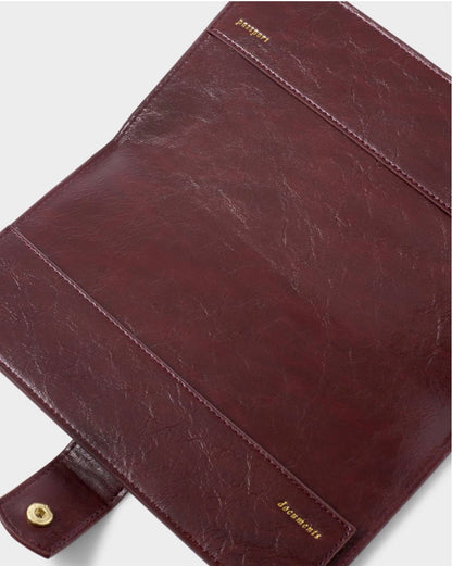 Katie Loxton | Cherry Charlbury Patent Crackle Travel Wallet