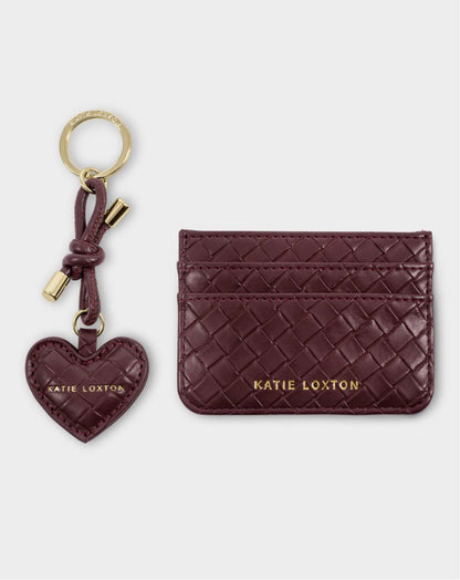 Katie Loxton | Cherry Gift Boxed Keyring & Card Holder