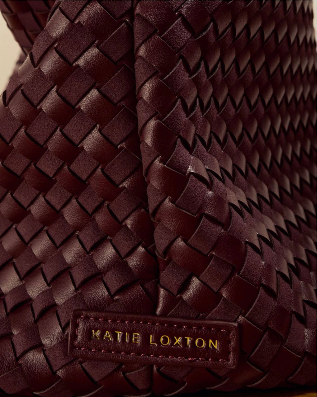 Katie Loxton | Cherry Milan Hand Woven Cabin Bag