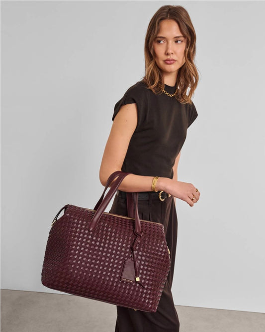 Katie Loxton | Cherry Milan Hand Woven Cabin Bag