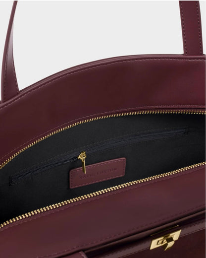 Katie Loxton | Cherry Orin Suedette Tote Bag