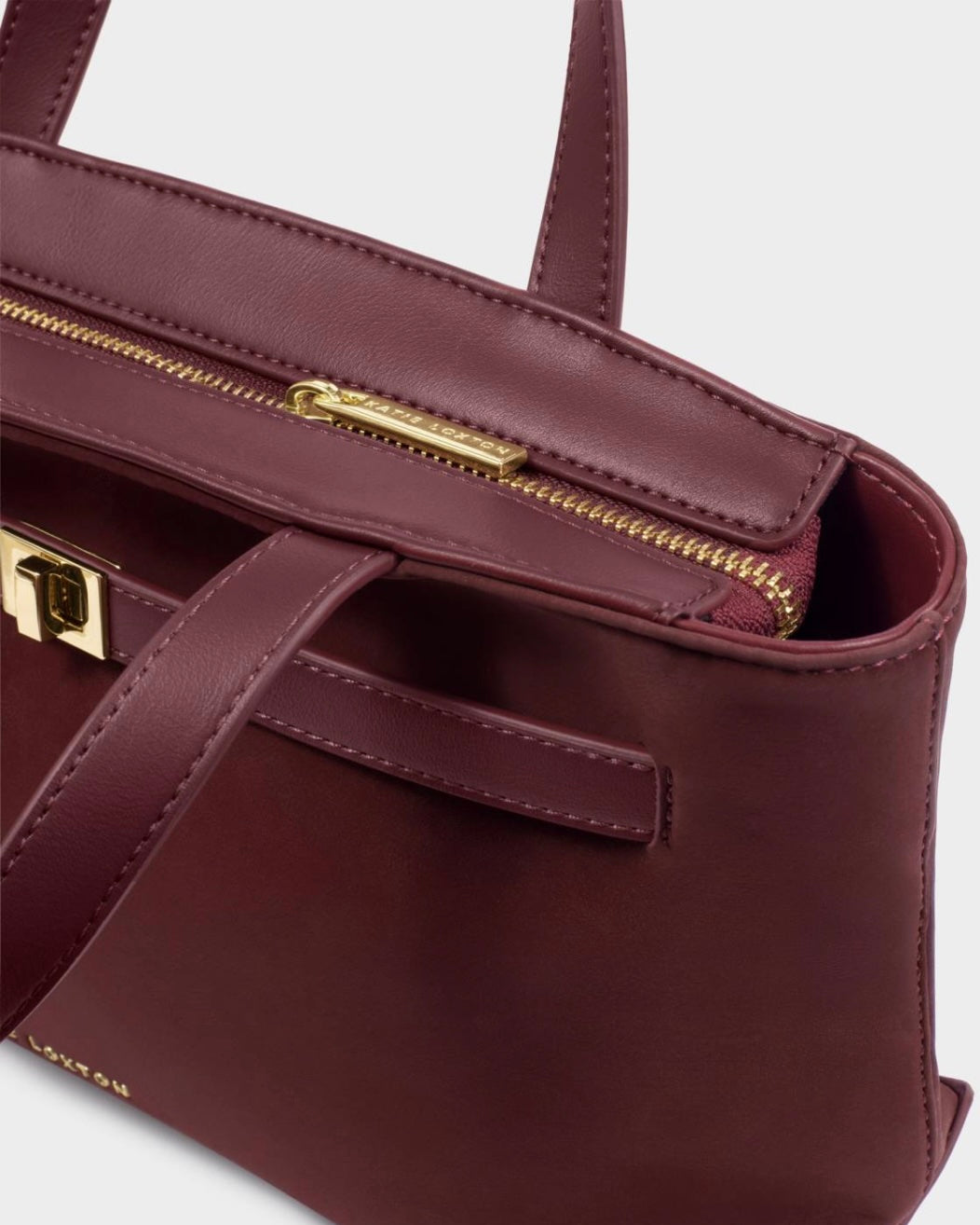 Katie Loxton | Cherry Orin Top Handle Suedette Crossbody Bag