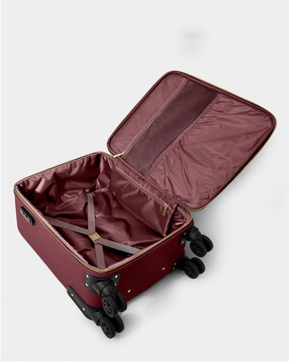 Katie Loxton | Cherry Oxford Cabin Suitcase