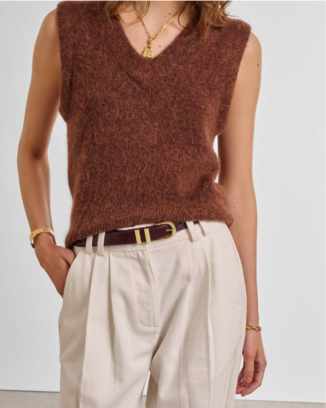 Katie Loxton | Cherry Patent Crackle Bucket Belt M/L