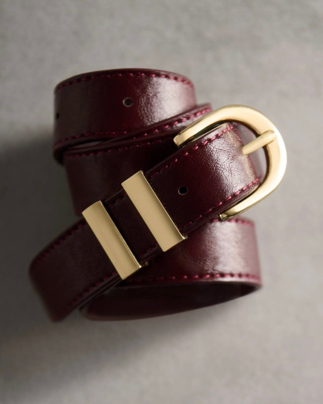 Katie Loxton | Cherry Patent Crackle Bucket Belt M/L
