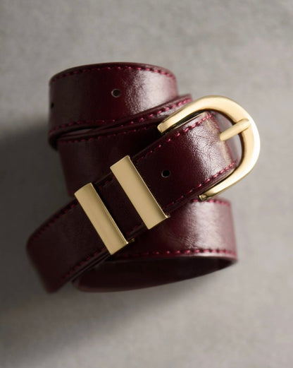 Katie Loxton | Cherry Patent Crackle Bucket Belt M/L