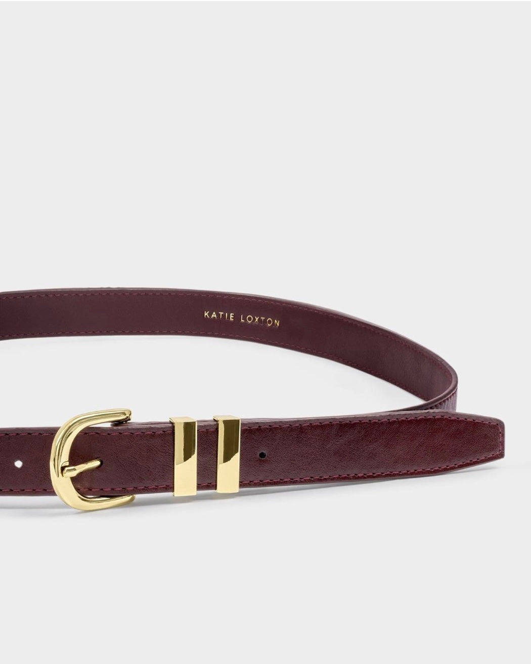Katie Loxton | Cherry Patent Crackle Bucket Belt M/L