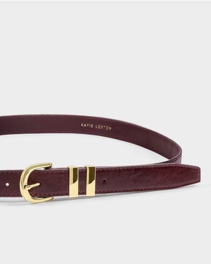 Katie Loxton | Cherry Patent Crackle Bucket Belt M/L