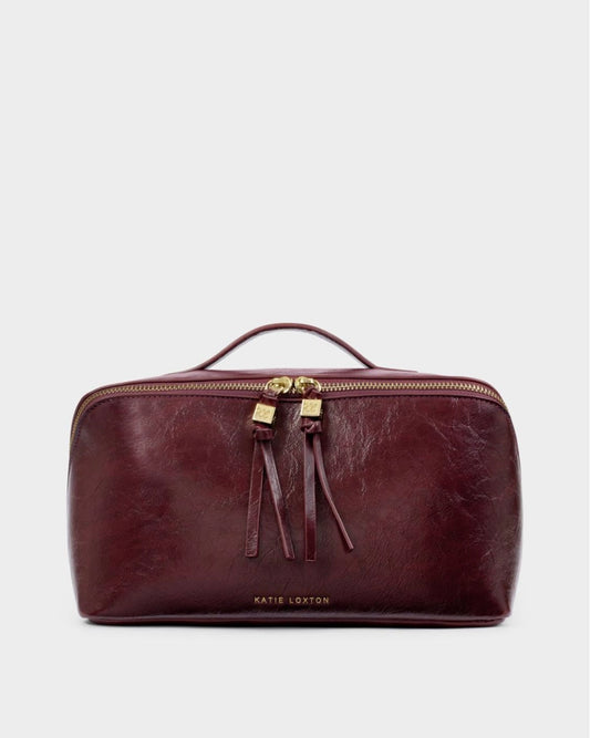 Katie Loxton | Cherry Soho Large Makeup & Wash Bag