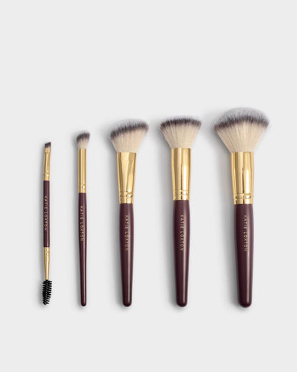 Katie Loxton | Cherry Travel Makeup Brush Set with Case
