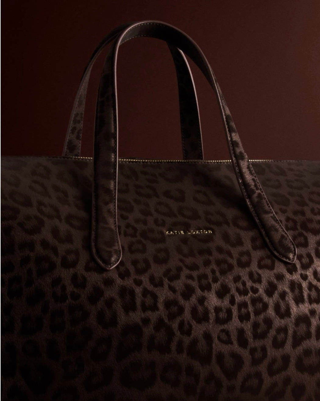 Katie Loxton | Chocolate Leopard Milan Cabin Bag