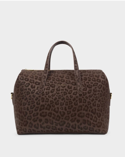 Katie Loxton | Chocolate Leopard Milan Cabin Bag