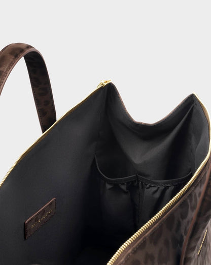 Katie Loxton | Chocolate Leopard Milan Cabin Bag