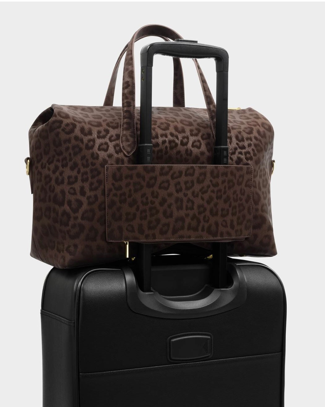 Katie Loxton | Chocolate Leopard Milan Cabin Bag