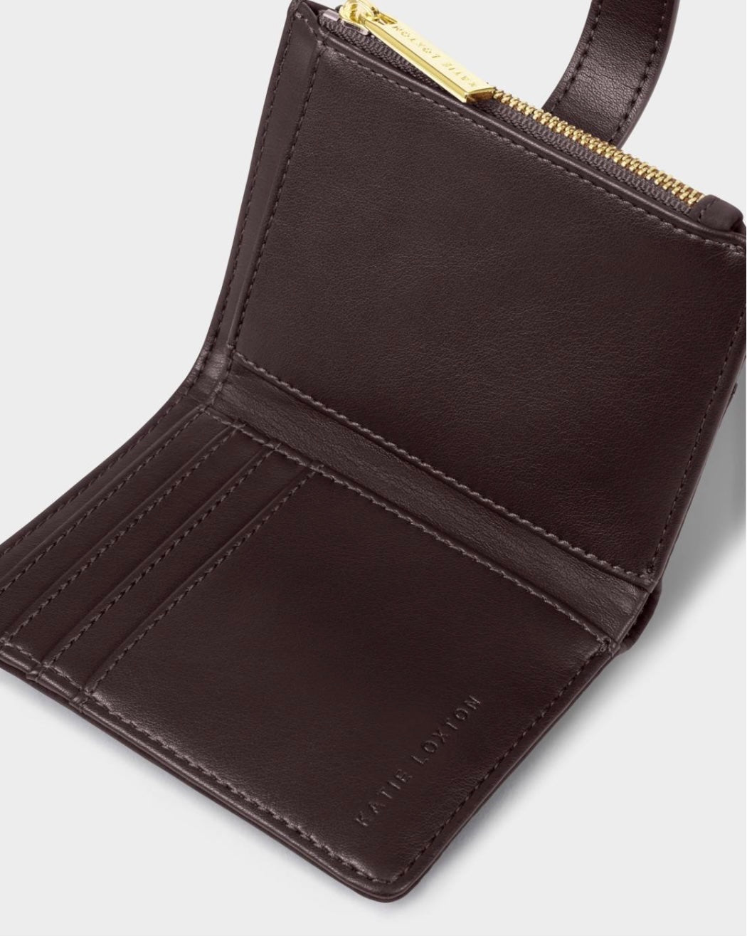 Katie Loxton | Chocolate Leopard Orin Twist Lock Purse