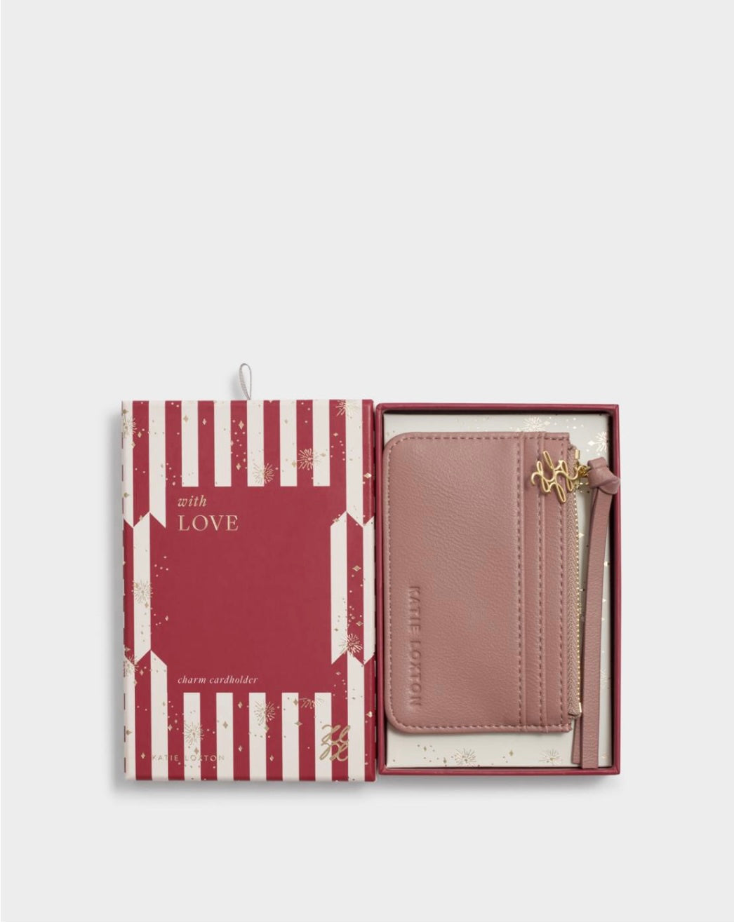 Katie Loxton | Deep Rose Gift Boxed Coin & Card Holder