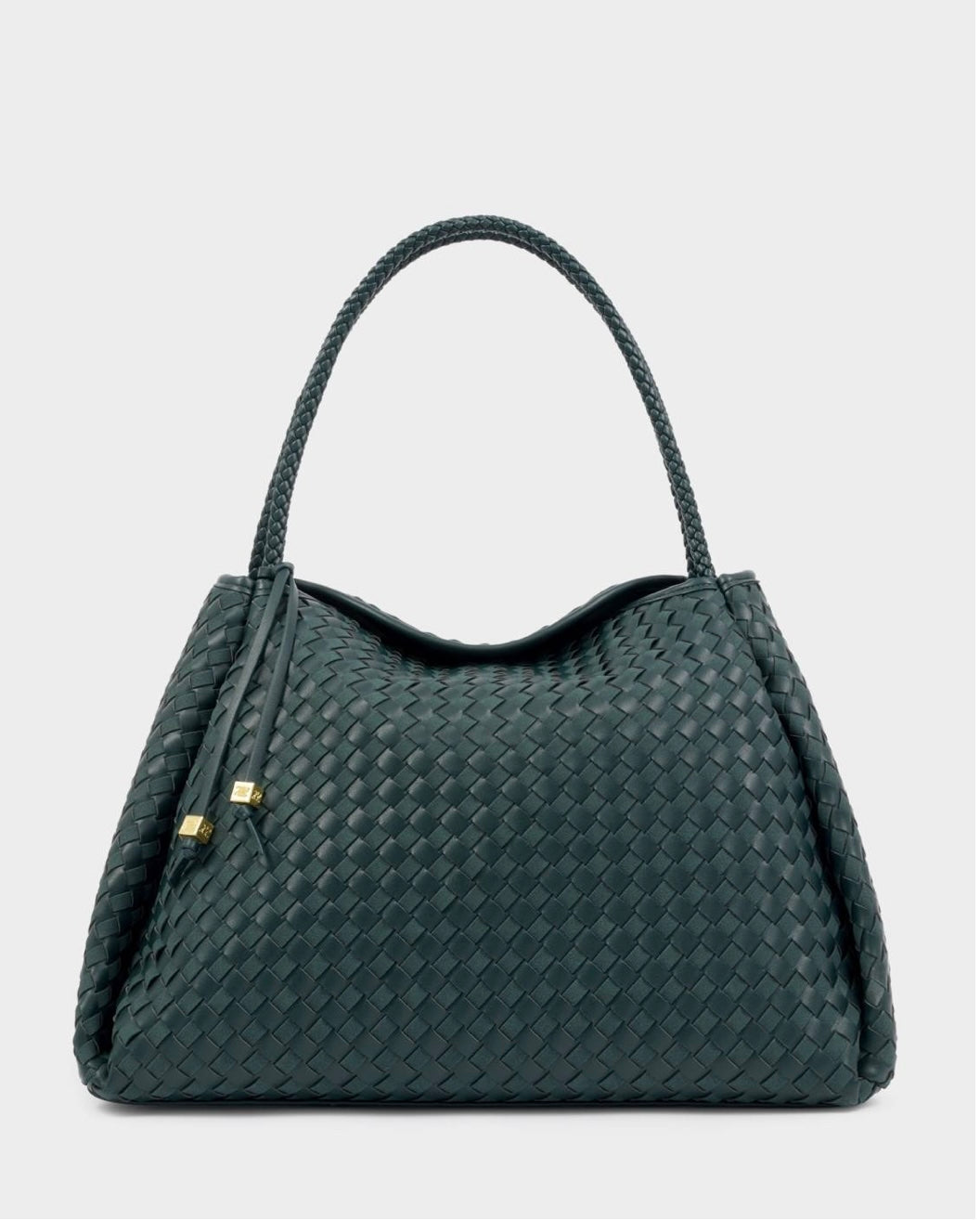 Katie Loxton | Deep Teal Nova Hand Woven Large Shoulder Bag