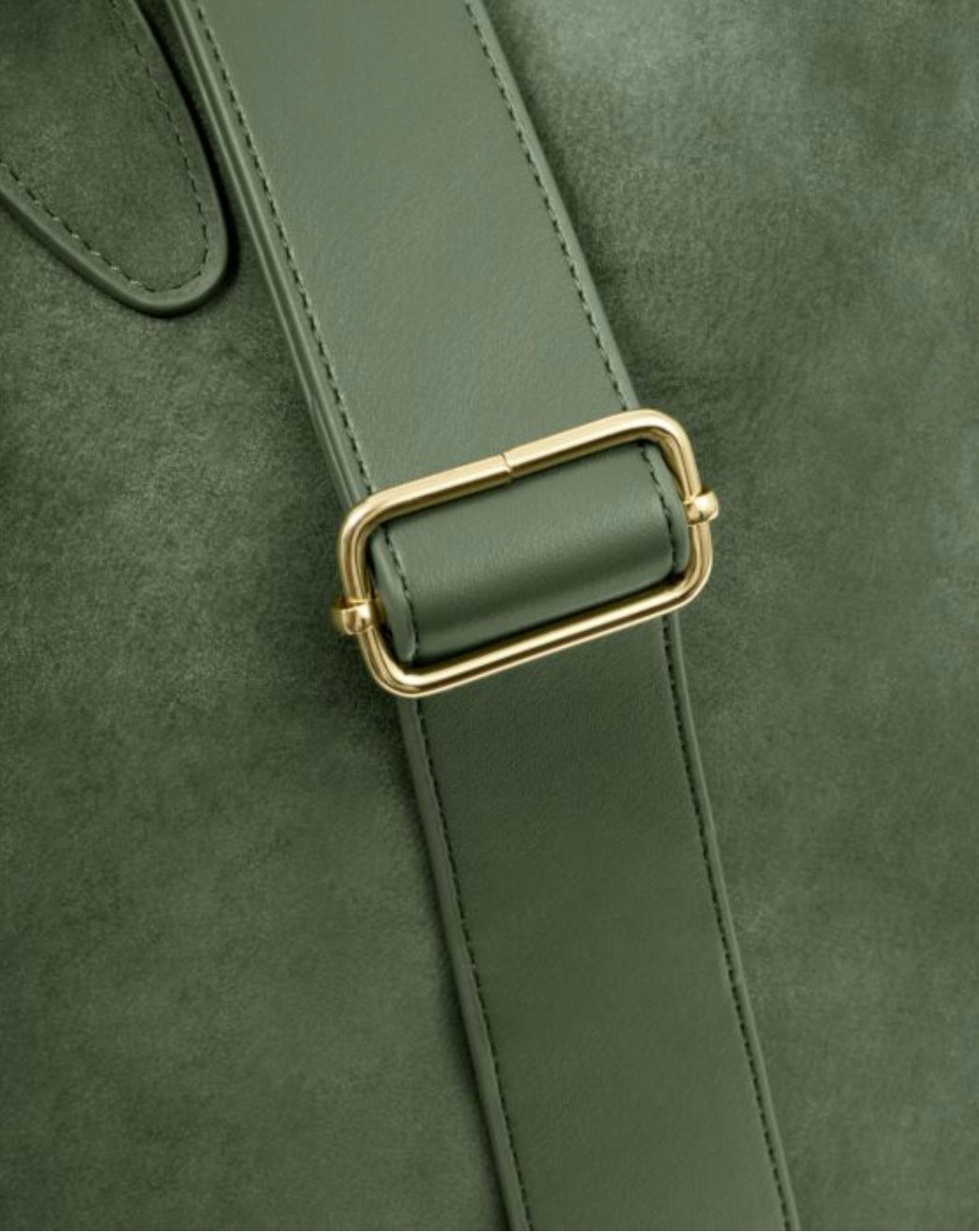 Katie Loxton | Forest Green Ascot Suedette Weekend Bag & Pouch Organiser