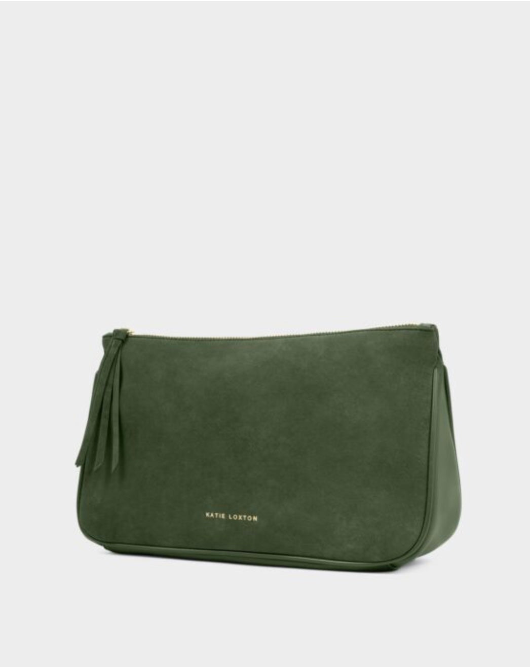 Katie Loxton | Forest Green Ascot Suedette Weekend Bag & Pouch Organiser